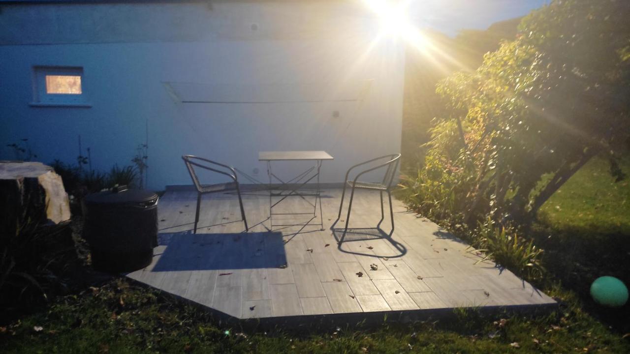 Chez Chon Et Jean-Marie Apartment Hermanville-sur-Mer Luaran gambar